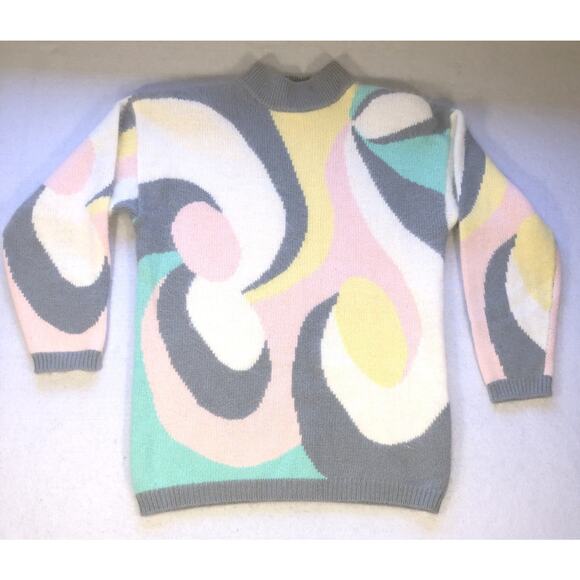 Rafaella Petites Angora Rabbit Hair Lambswool Blend Sweater Womens Size S - Picture 1 of 7